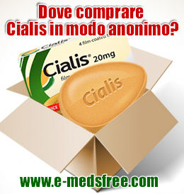 compra Cialis Tadalafil in modo anonimo